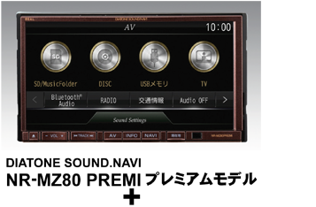 DIATONE SOUND.NAVI NR-MZ80　PREMI プレミアムモデル