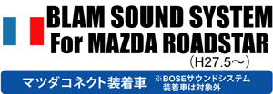 Morel SOUND SYSTEM For MAZDA ROADSTAR H27.5～